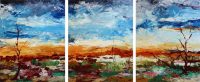 Outback Odyssey - triptych by Banx MC6210