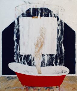 Red Bath Tub by Banx MC6069