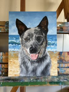 Portrait of Ollie by Banx 300x400mm MC6836 SOLD